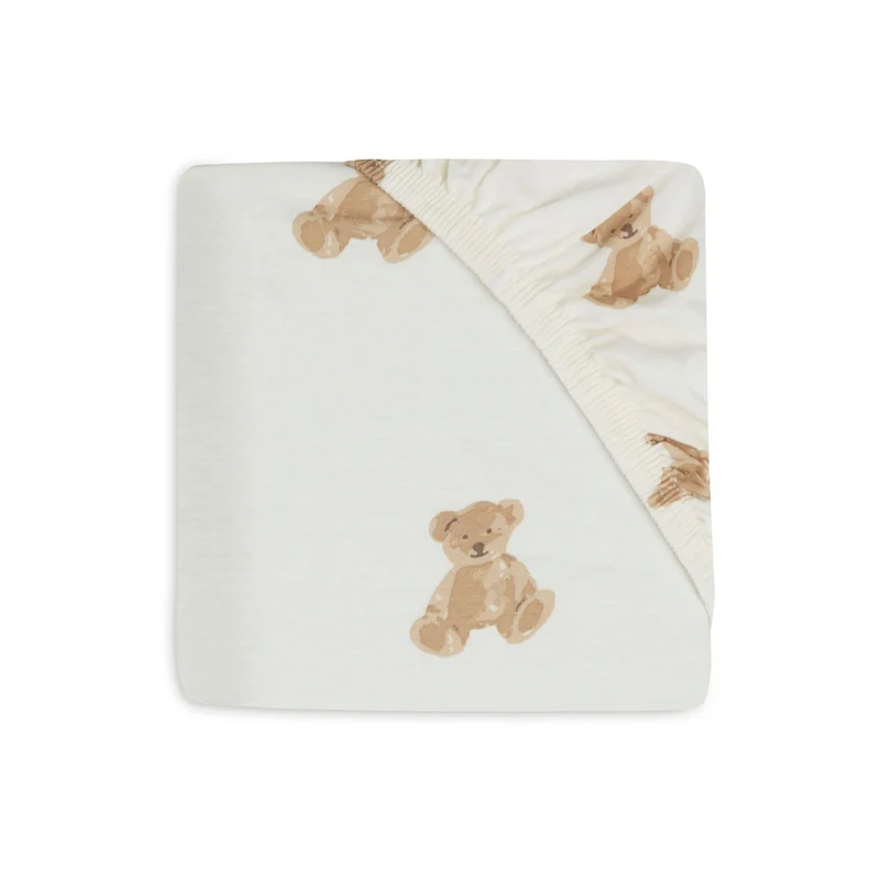 Drap house lit bébé 60x120cm Teddy Bear