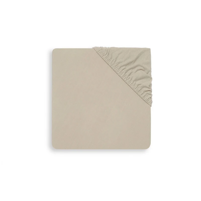 Drap house lit bébé 60x120cm Nougat
