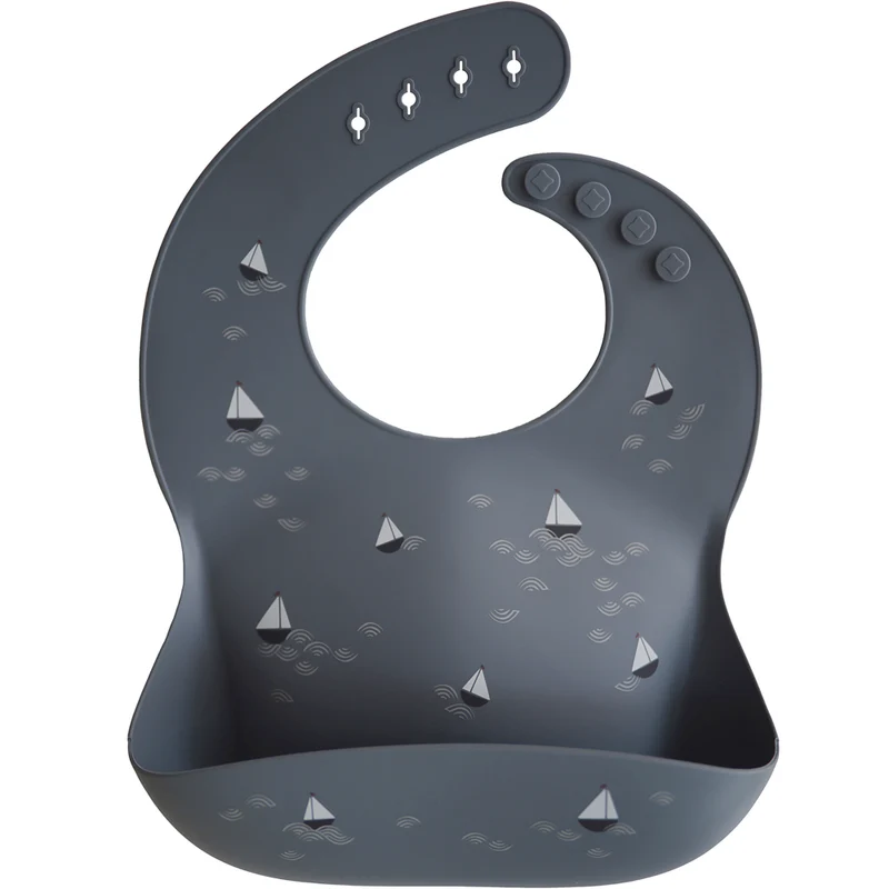 Bavoir silicone bateaux