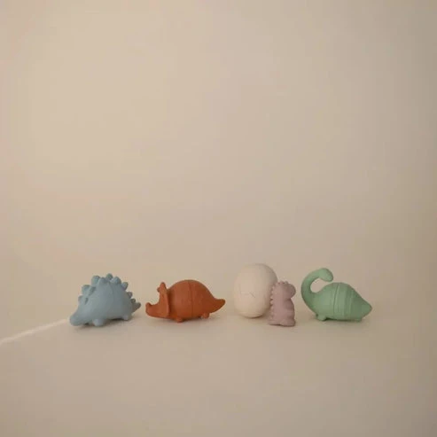 Lot de 4 jouets de bain dinosaures
