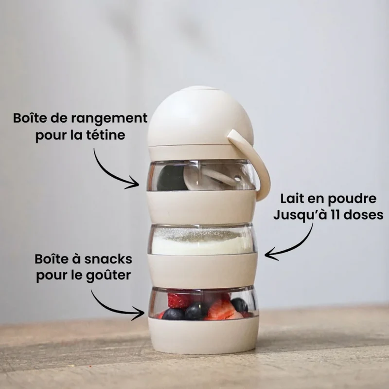 Boîte doseuse de lait | Sable