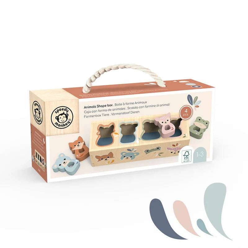 Boite à formes animaux