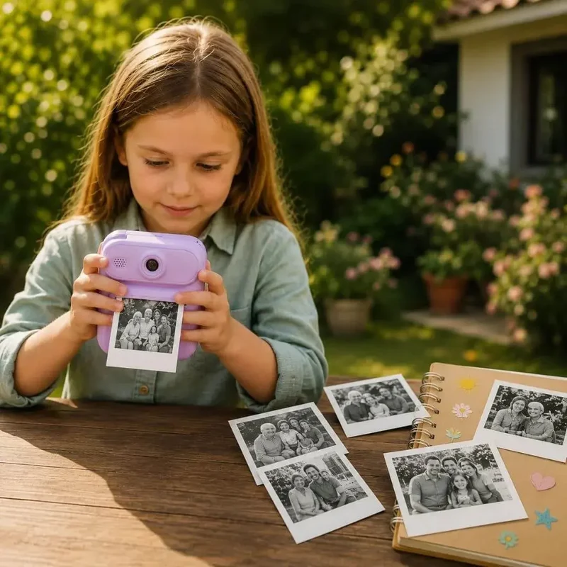 Appareil Photo Enfant Instantané – Impression Thermique