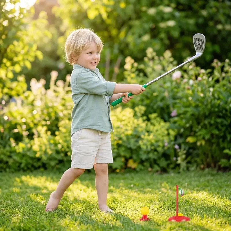 Jeu de Golf Enfant – Set 10 Pièces Jardin