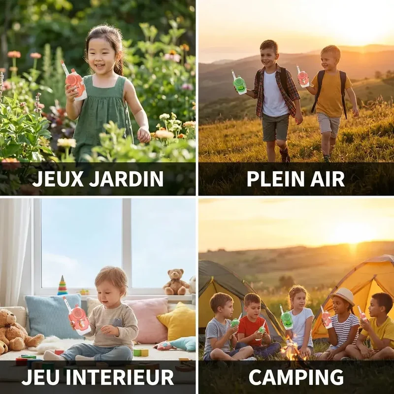 Talkie Walkie Enfant – Communication Longue Portée – Aventure
