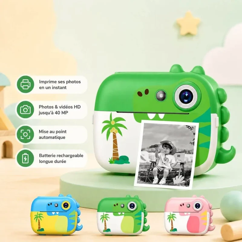 Appareil Photo Enfant 3 Ans – Dinosaure pour Petits Explorateurs