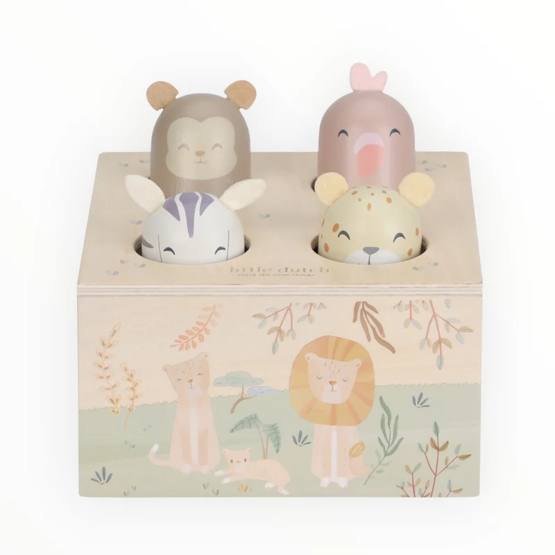 Pop-up en bois | Safari Friends