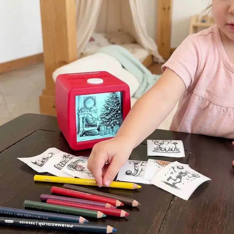 Imprimante Thermique Enfant sans Encre – Commande Vocale