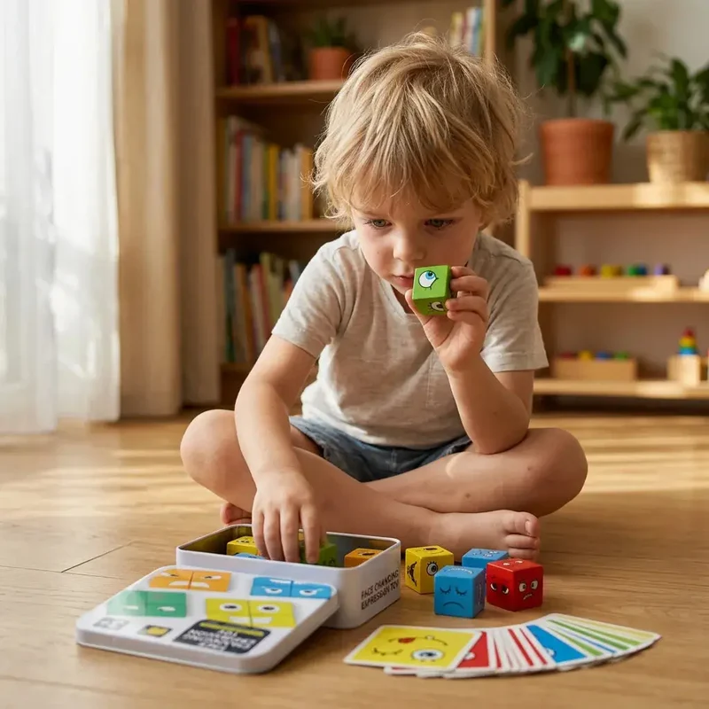 Cube Montessori Rubiksy – Jeu Éducatif – Dès 3 Ans