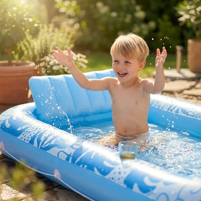 Matelas Gonflable Piscine XXL Enfant – Jeux d’Eau Été