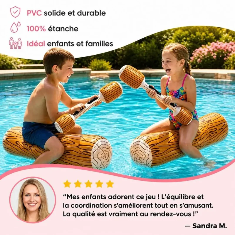 Jeux d'eau Gonflable Combat – WaterBattle™ | Dès 5 ans