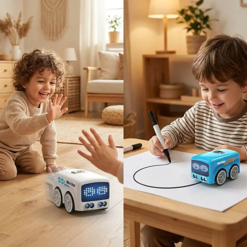 Mini Voiture Télécommandée Magic Bus RC – 4 Modes | Dès 3 ans
