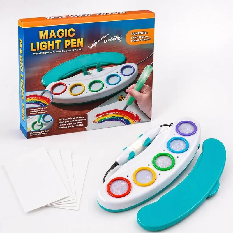 Stylo Magique Lumineux Enfant – Dessin Interactif