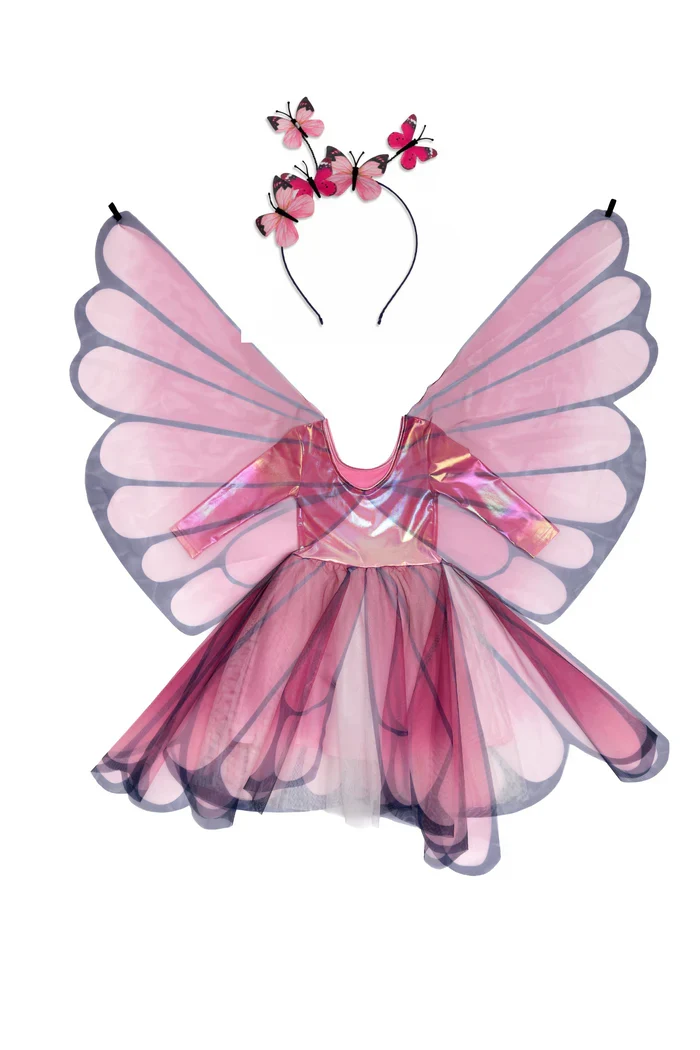 Great Pretenders - Robe Papillon avec des ailes - 3-4 ans