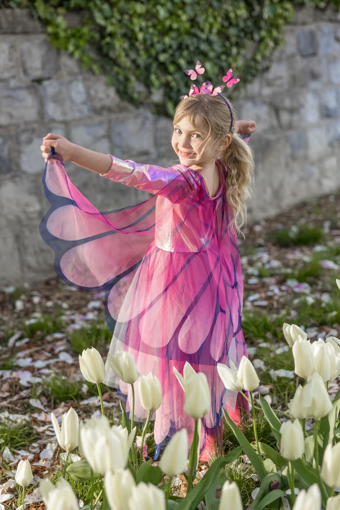 Great Pretenders - Robe Papillon avec des ailes - 3-4 ans