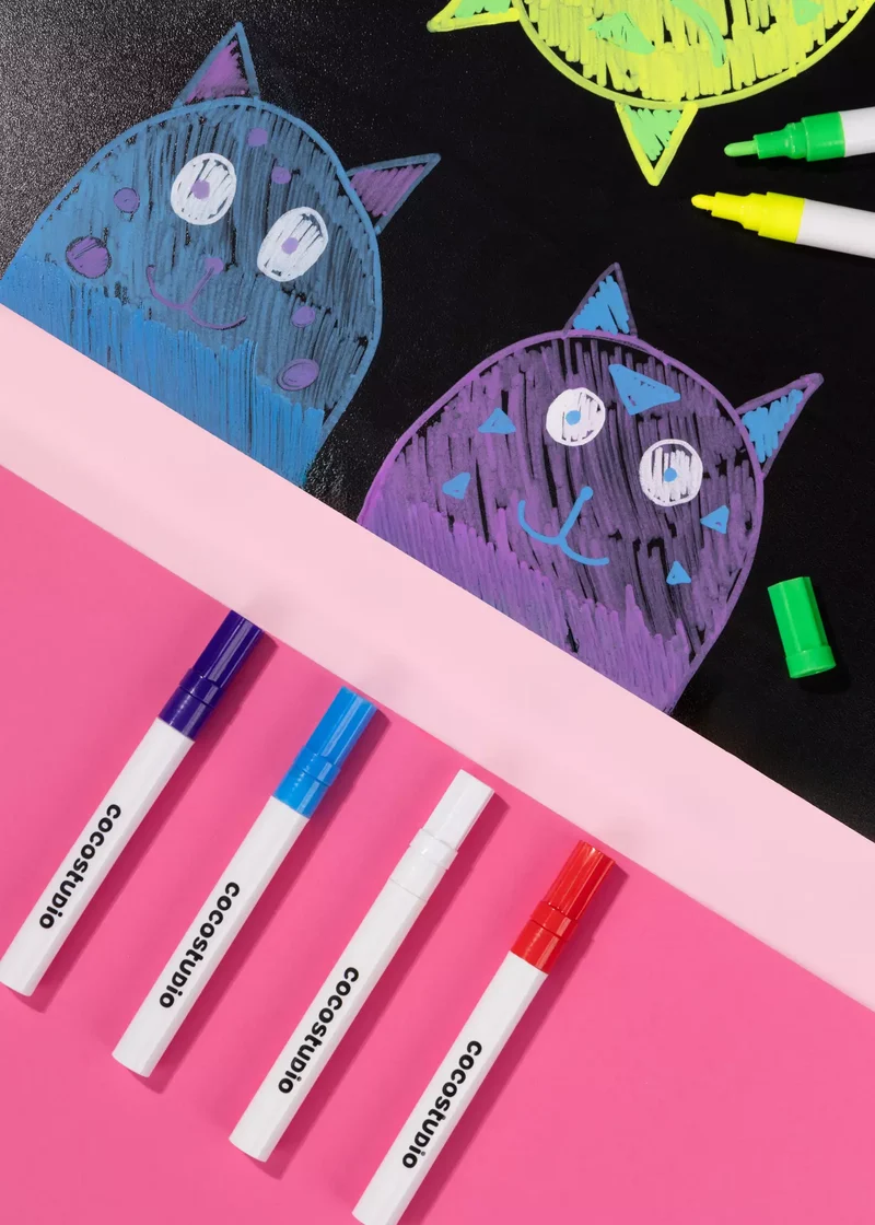 Washable Liquid Chalk Markers (6 colors)