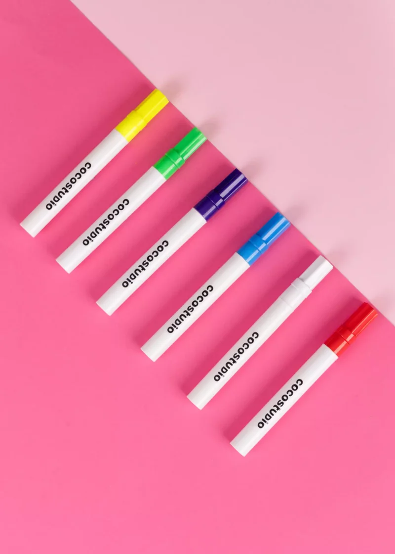 Washable Liquid Chalk Markers (6 colors)