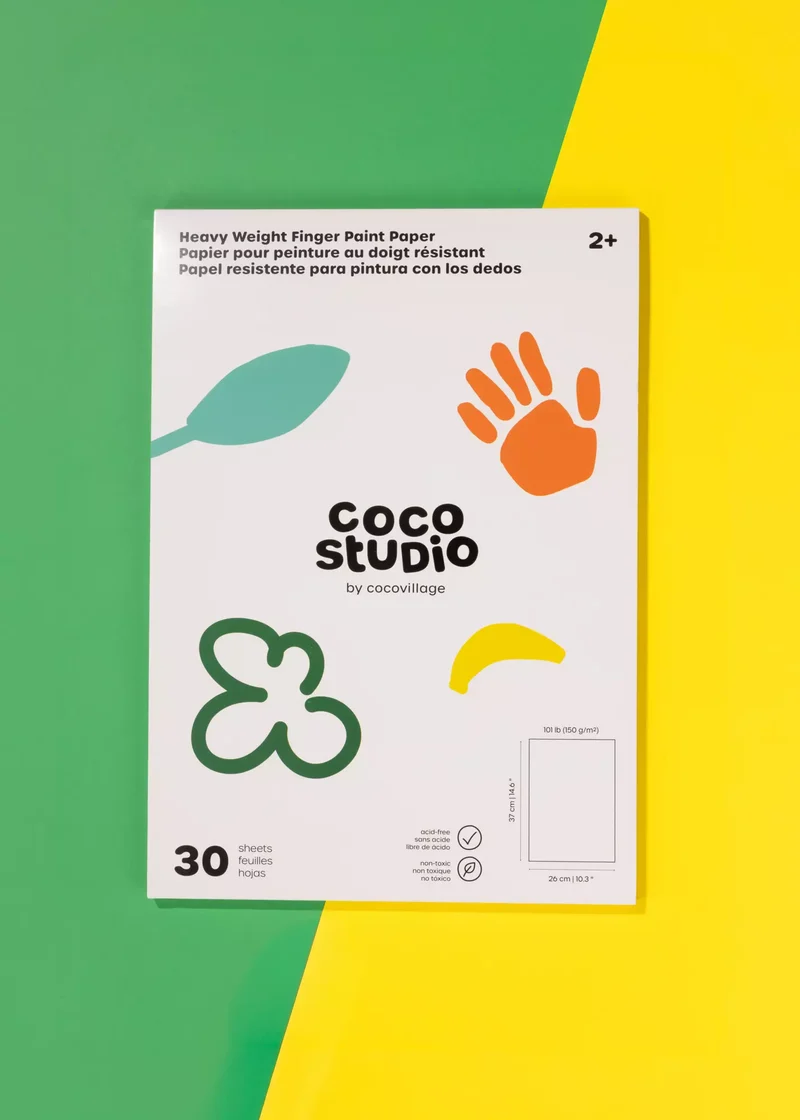 Heavy Weight Finger Paint Paper (30 sheets)