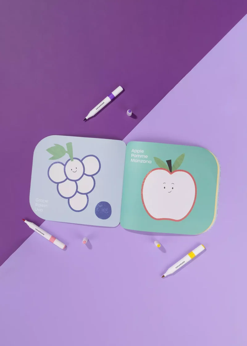 My First Coloring Book-Fruits&Vegetables(28 pages)