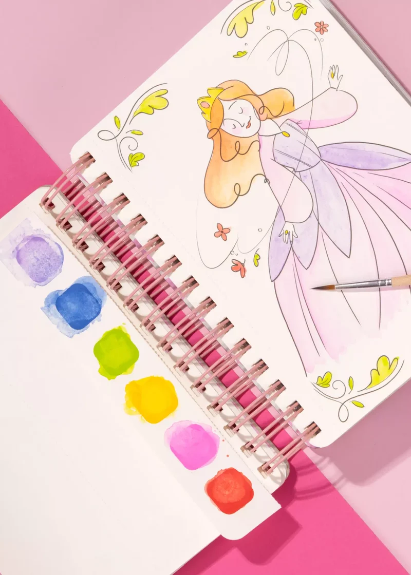 Dress-Your-Princess Activity Book