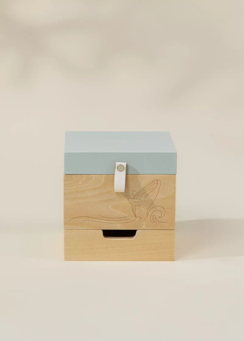 Wooden Musical Souvenir Box - Ocean