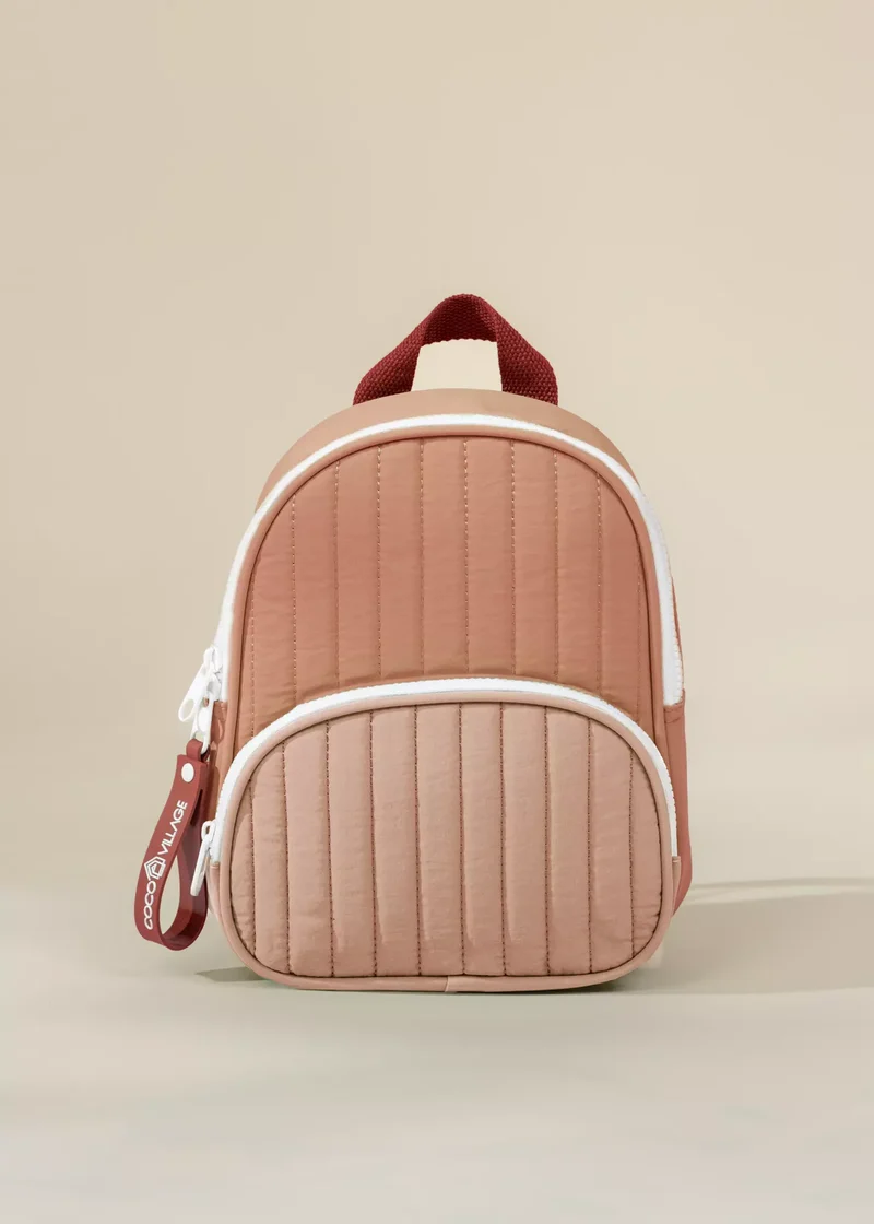 Washable Nylon Small Backpack - Blushfield