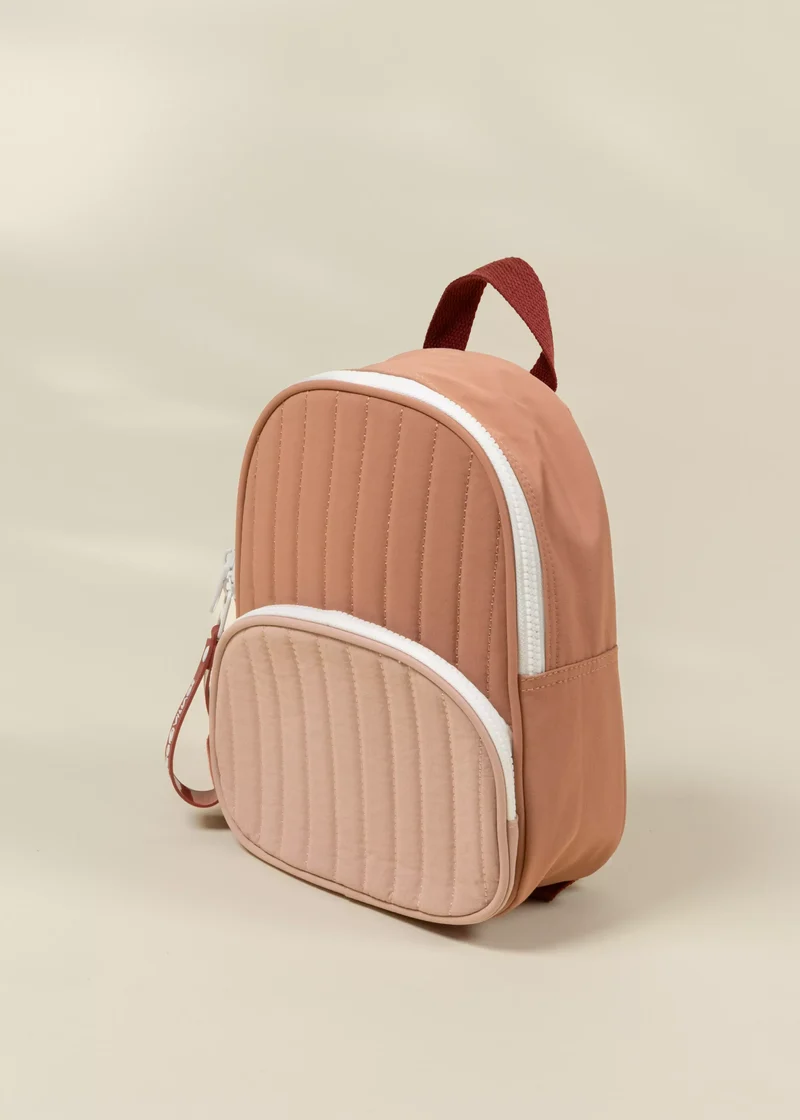 Washable Nylon Small Backpack - Blushfield