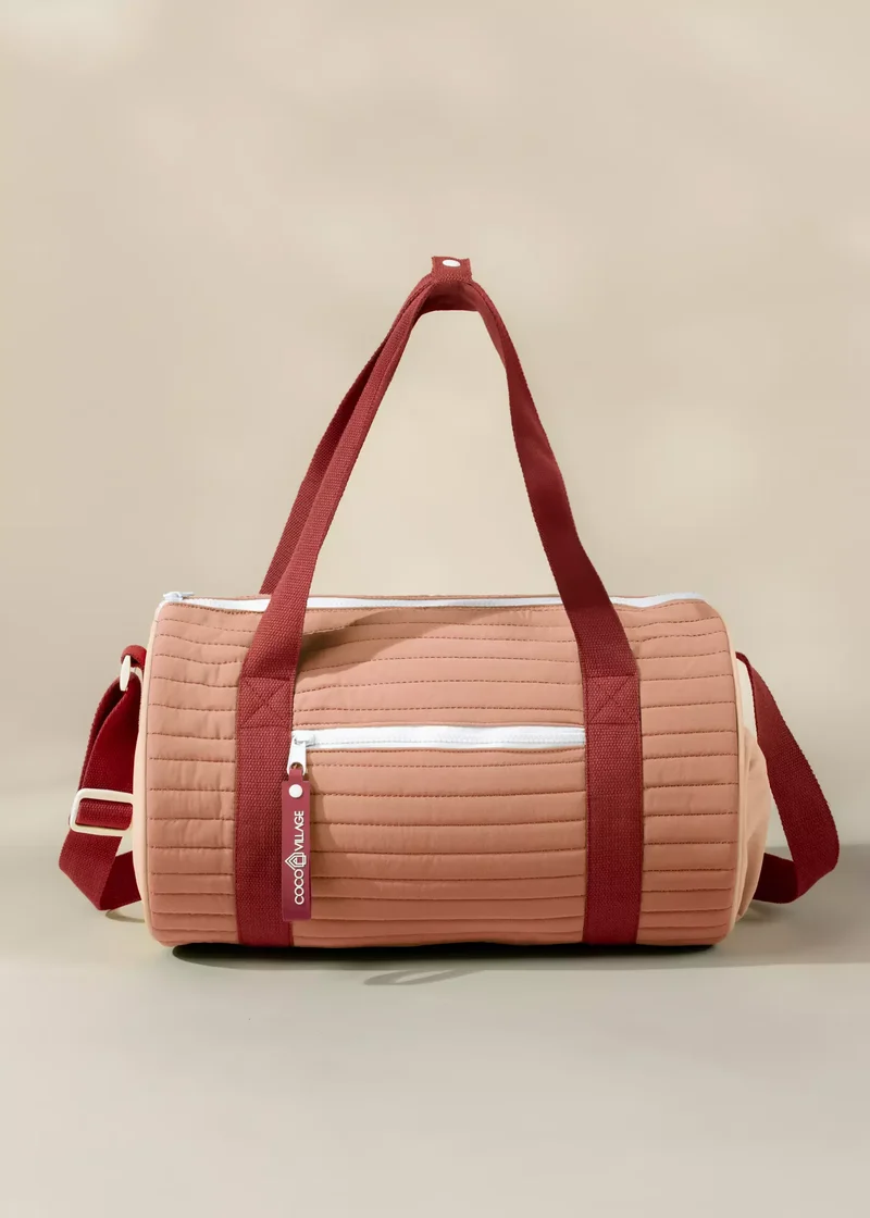 Washable Nylon Duffle Bag - Blushfield