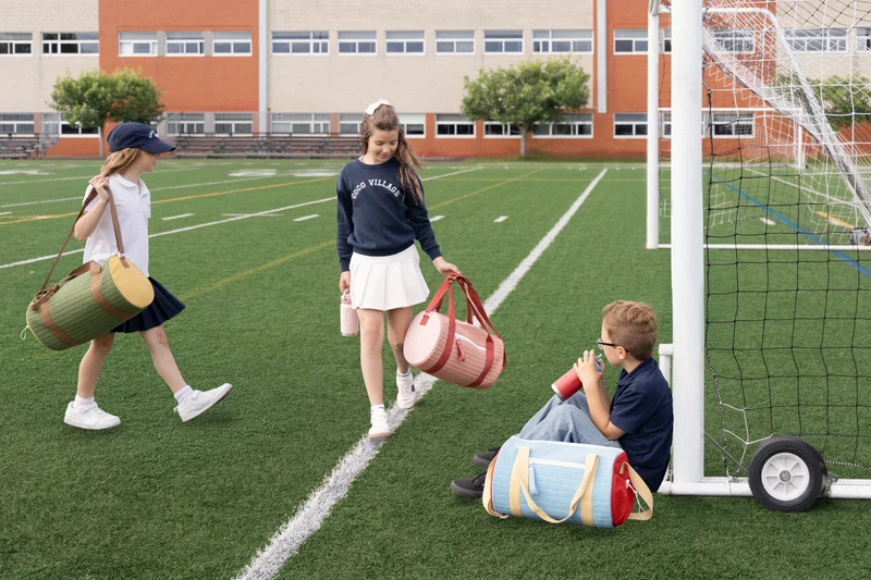 Washable Nylon Duffle Bag - Blushfield