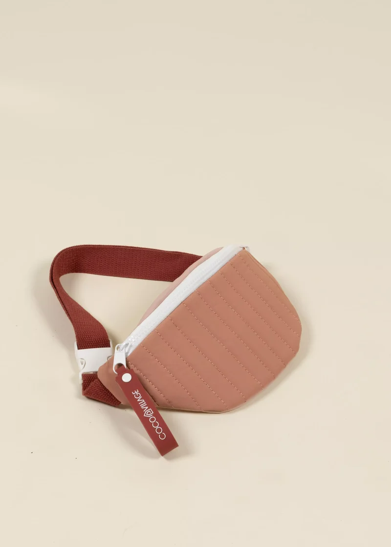 Washable Nylon Waist Bag - Blushfield