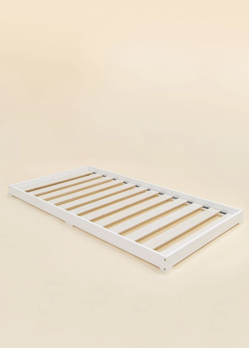 Wooden Bed Frame - White
