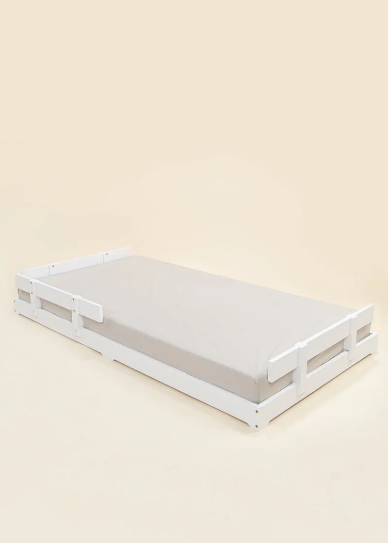 Wooden Bed Frame - White