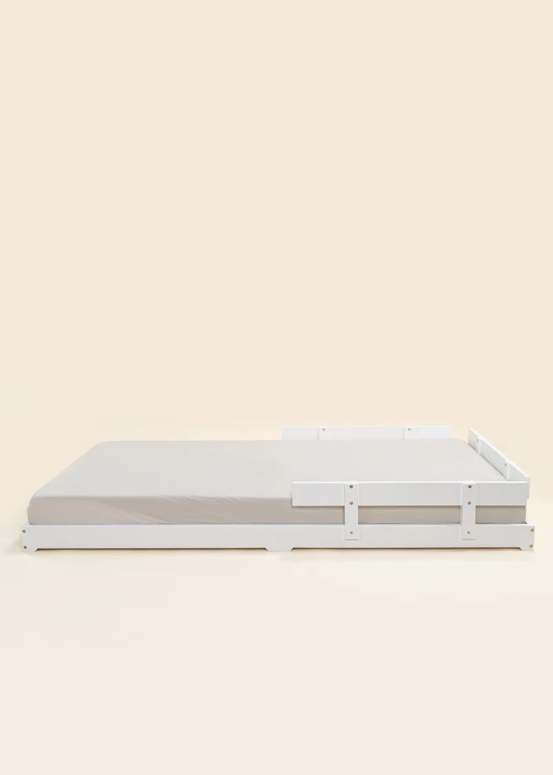Wooden Bed Frame - White