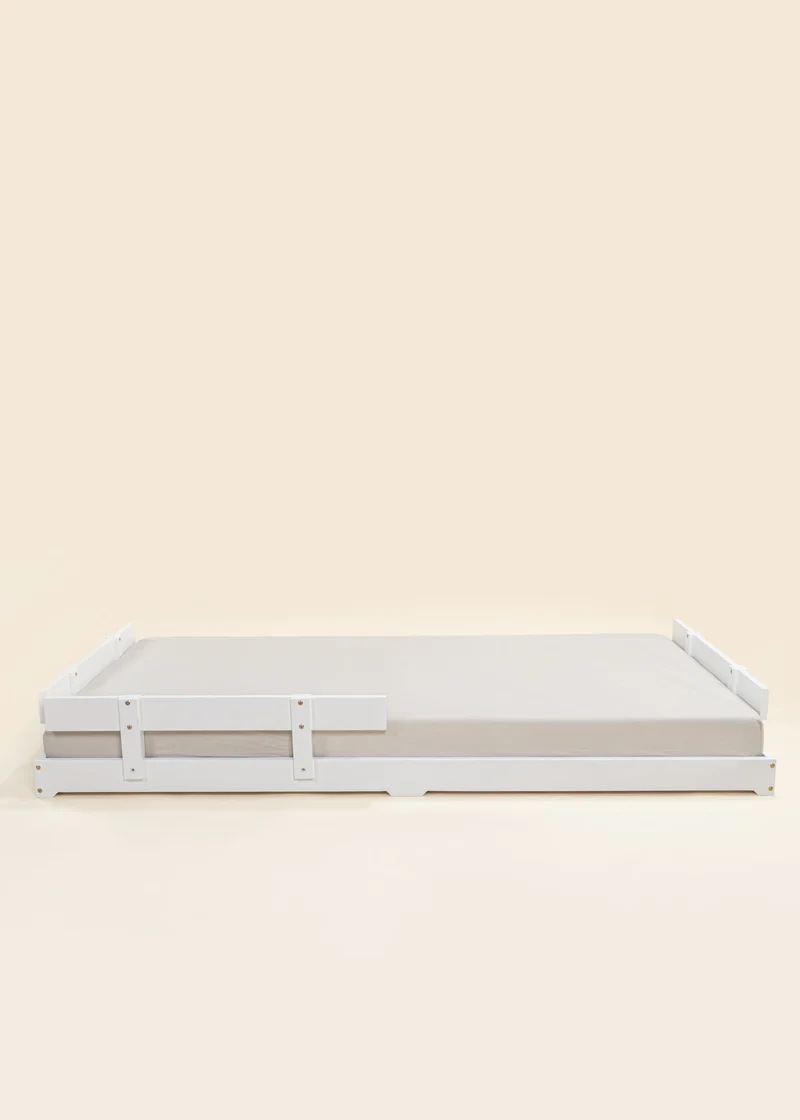 Wooden Bed Frame - White