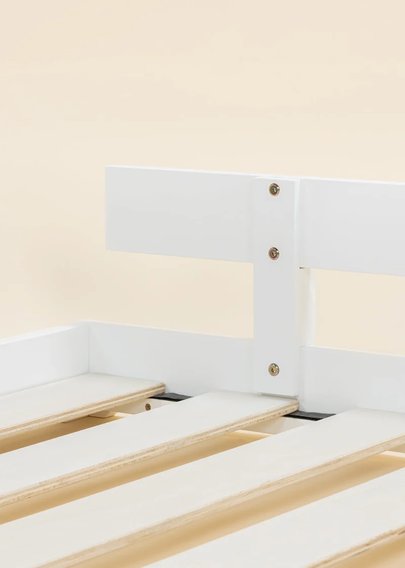 Wooden Bed Frame - White
