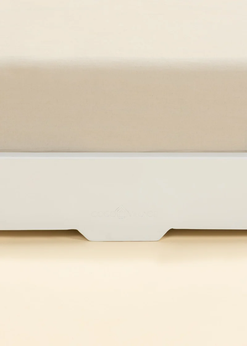 Wooden Bed Frame - White