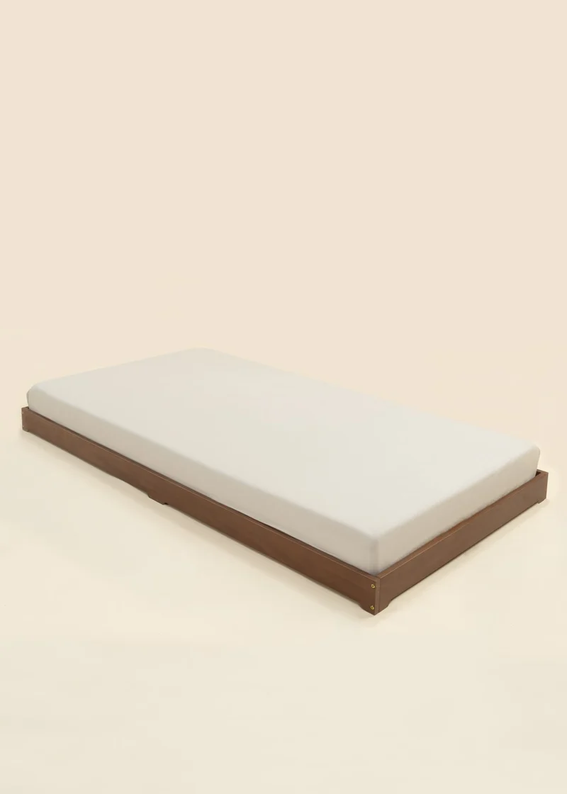 Wooden Bed Frame - Walnut