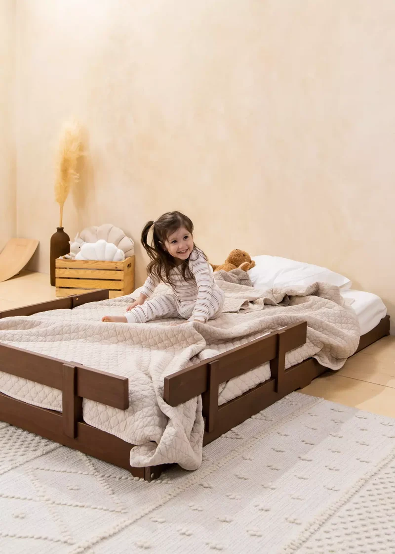 Wooden Bed Frame - Walnut