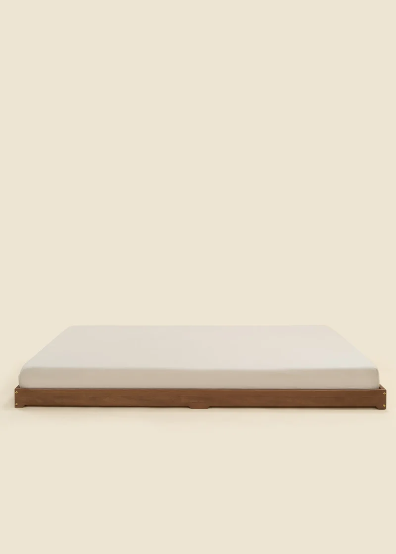 Wooden Bed Frame - Walnut