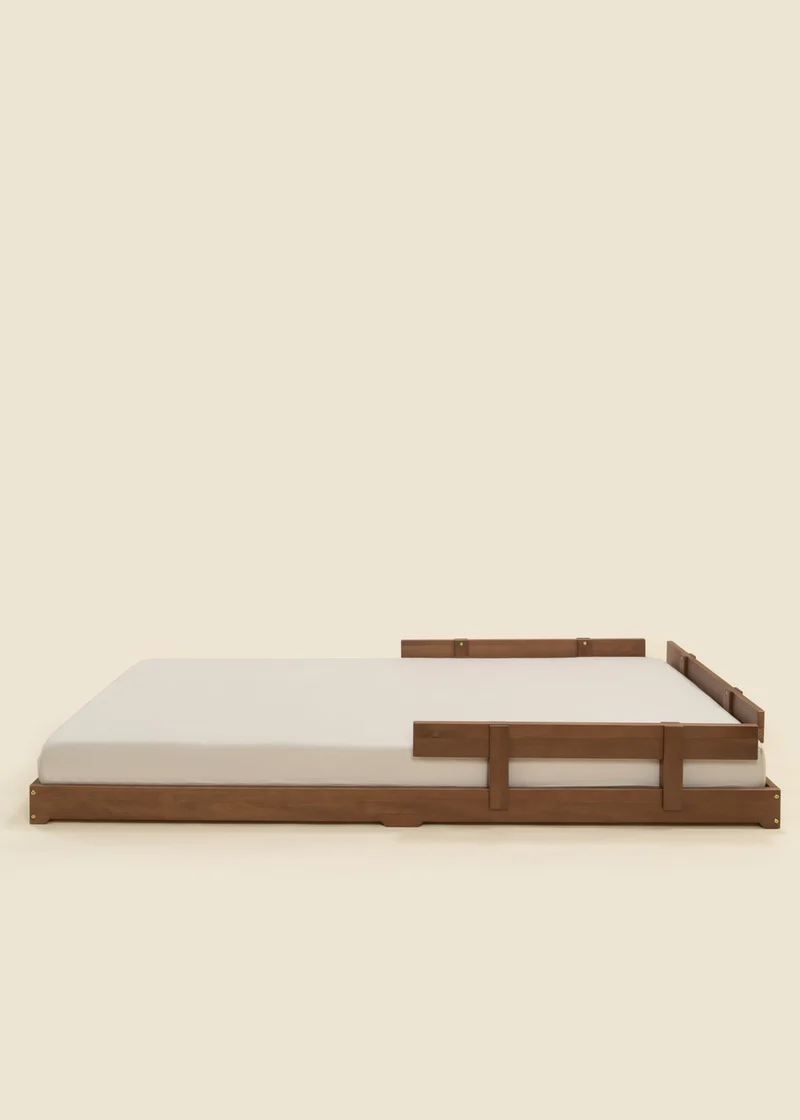 Wooden Bed Frame - Walnut