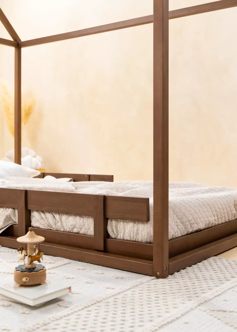 Wooden Bed Frame - Walnut