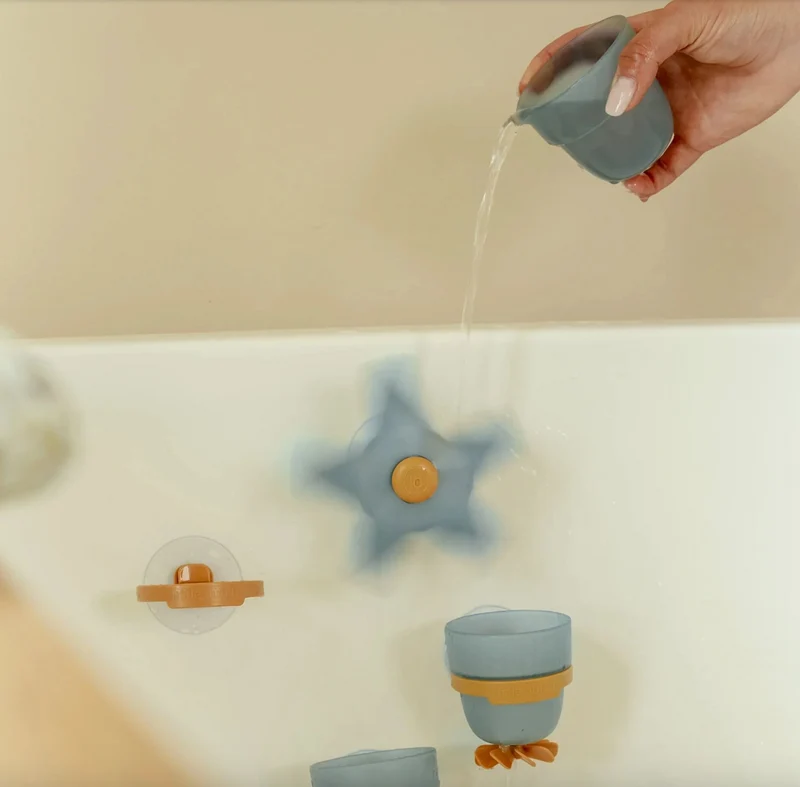 Gobelets de bain | Bleu