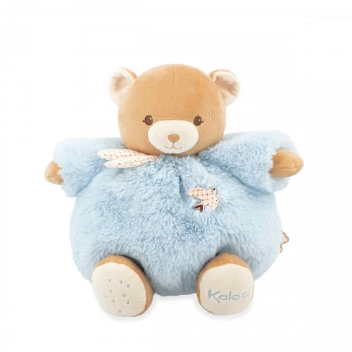 Kaloo - Peluche Ours Patapouf - Bleu 25 cm - 👶Naissance+