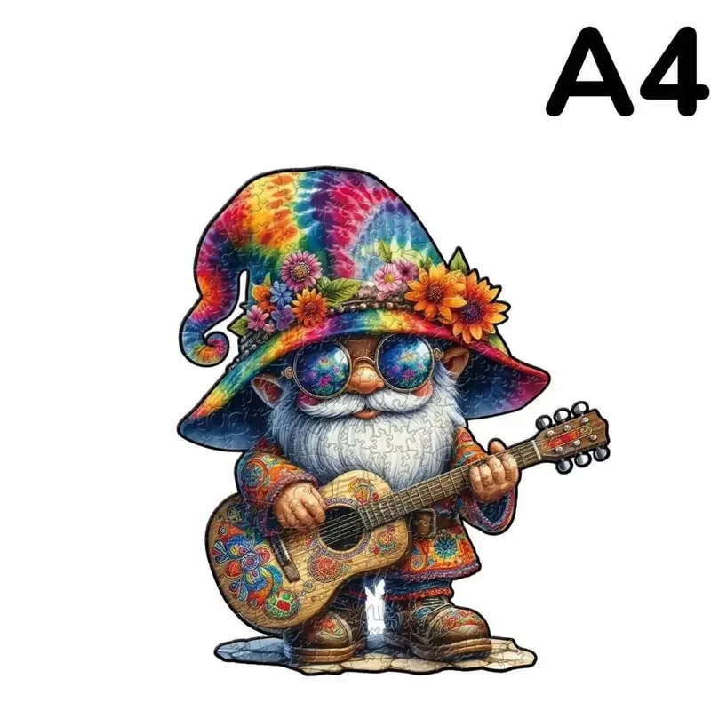 Puzzle Bois Gnome – Art Bohème