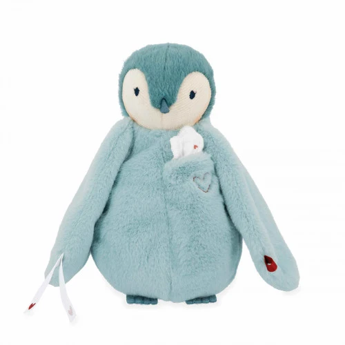 Kaloo - Peluche à bisous - Manchot vert - 👶Naissance+