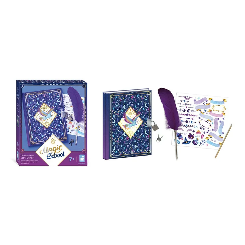 Janod - Grimoire secret - Magic school - 6 ans+