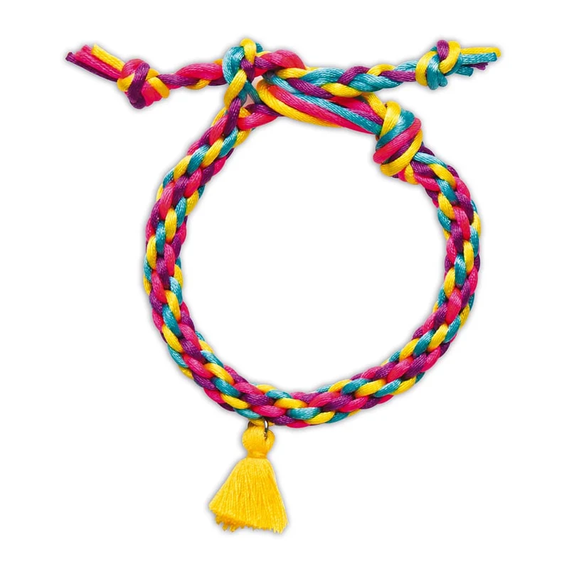 Janod - 13 Bracelets de l'amitié à crée - Kit créatif - 6 ans+