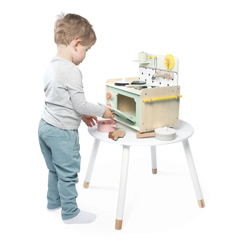 Janod - Petite cuisine en bois - Mamie Soleil 🧒2 ans+
