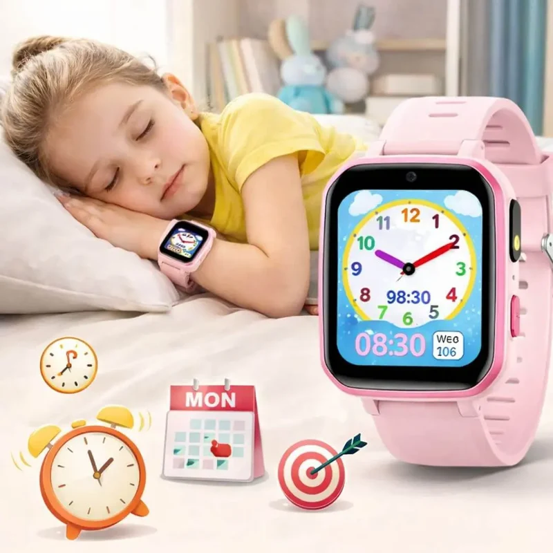 Montre Enfant avec Caméra HD – Jeux Éducatifs & Photos Amusantes