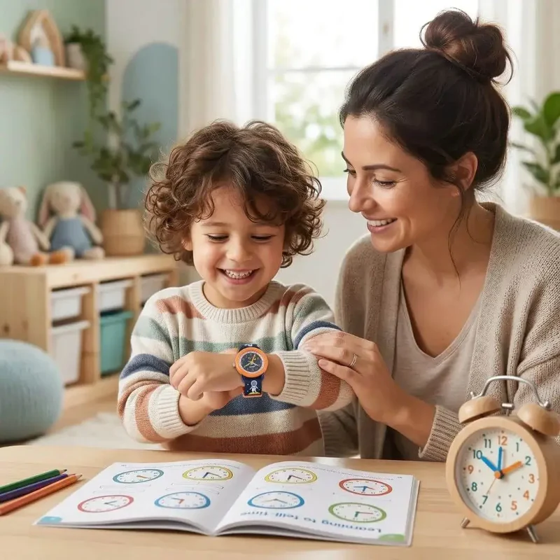 Montre Enfant pour Apprendre l’Heure – Montre Éducative